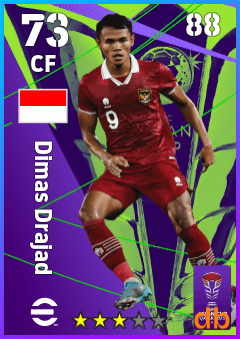 Dimas Drajad — CF, OVR 73, MAX 88