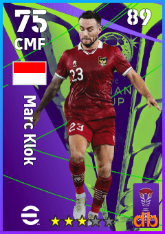 Marc Klok — CMF, OVR 75, MAX 89