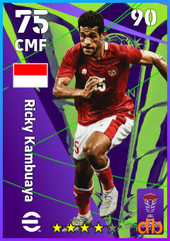 Ricky Kambuaya — CMF, OVR 75, MAX 90