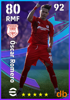 Óscar Romero eFootball player card