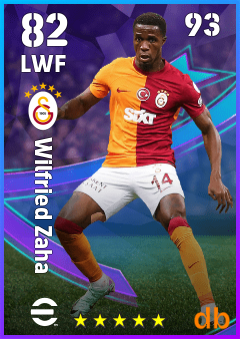 Wilfried Zaha — LWF, OVR 82, MAX 93