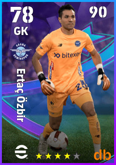 Ertaç Özbir — GK, OVR 78, MAX 90