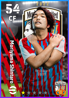 Moriyama Shintaro — CF, OVR 54, MAX 54