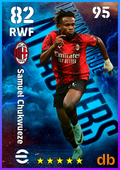 Samuel Chukwueze — RWF, OVR 82, MAX 95