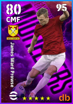 James Ward Prowse — CMF, OVR 80, MAX 95
