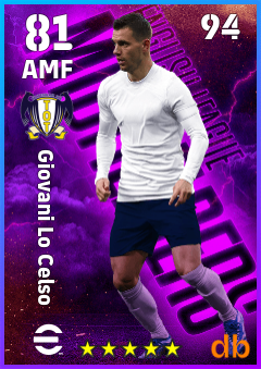 Giovani Lo Celso — AMF, OVR 81, MAX 94