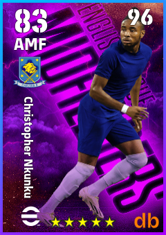Christopher Nkunku — AMF, OVR 83, MAX 96