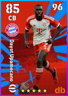 Dayot Upamecano — CB, OVR 85, MAX 96