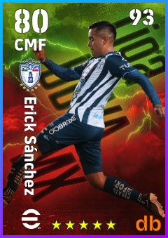 Erick Sánchez — CMF, OVR 80, MAX 93