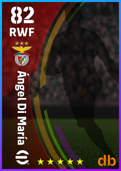 Ángel Di María — RWF, OVR 82, MAX 82