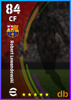 Robert Lewandowski eFootball player card