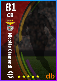 Nicolás Otamendi — CB, OVR 81, MAX 81