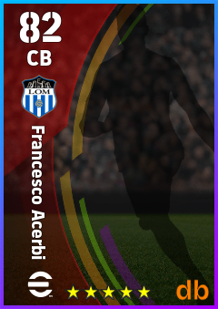 Francesco Acerbi — CB, OVR 82, MAX 82