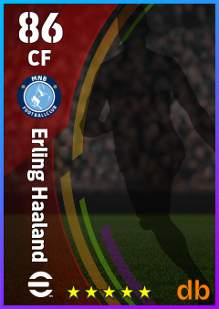 Erling Haaland eFootball player card