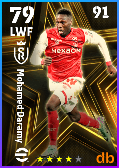 Mohamed Daramy — LWF, OVR 79, MAX 91