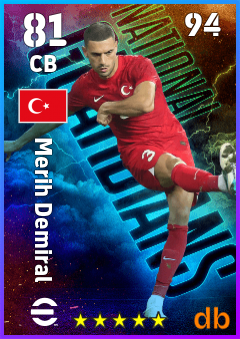 Merih Demiral — CB, OVR 81, MAX 94