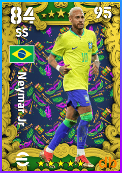 Neymar Jr eFootball player card