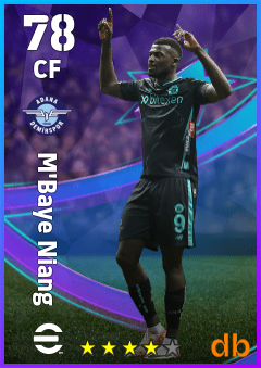 M'Baye Niang — CF, OVR 78, MAX 78