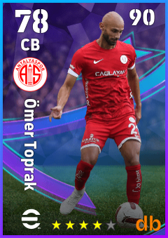 Ömer Toprak — CB, OVR 78, MAX 90
