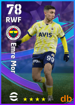 Emre Mor eFootball player card