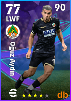 Oğuz Aydın — LWF, OVR 77, MAX 90