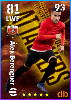 Álex Berenguer — LWF, OVR 81, MAX 93
