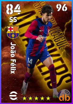 João Félix — SS, OVR 84, MAX 96