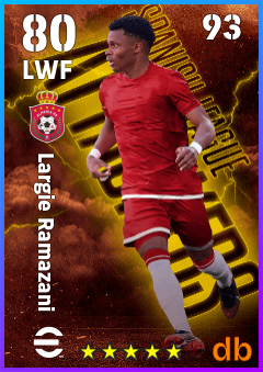 Largie Ramazani — LWF, OVR 80, MAX 93