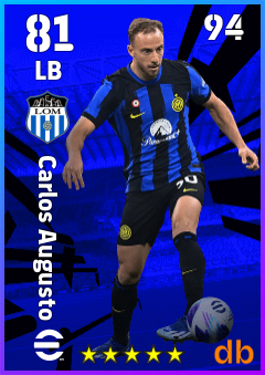 Carlos Augusto — LB, OVR 81, MAX 94