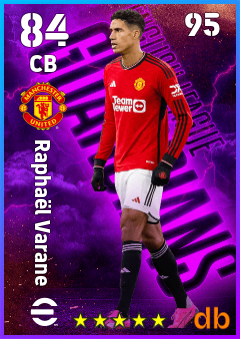Raphaël Varane eFootball player card