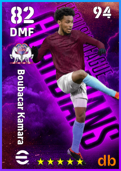 Boubacar Kamara — DMF, OVR 82, MAX 94