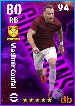 Vladimír Coufal — RB, OVR 80, MAX 94