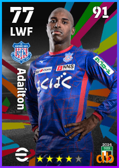 Adaílton — LWF, OVR 77, MAX 91