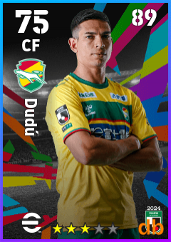 Dudú — CF, OVR 75, MAX 89
