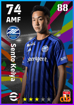 Sento Keiya — AMF, OVR 74, MAX 88