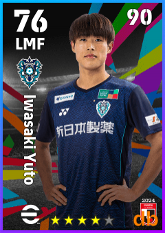 Iwasaki Yuto — LMF, OVR 76, MAX 90