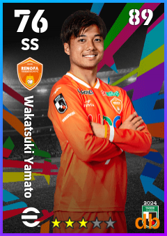 Wakatsuki Yamato — SS, OVR 76, MAX 89