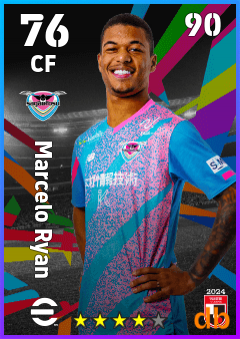 Marcelo Ryan — CF, OVR 76, MAX 90