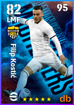 Filip Kostić eFootball player card