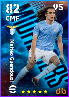 Matteo Guendouzi — CMF, OVR 82, MAX 95