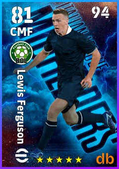 Lewis Ferguson — CMF, OVR 81, MAX 94