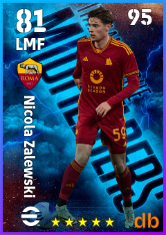 Nicola Zalewski — LMF, OVR 81, MAX 95
