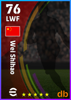 Wei Shihao — LWF, OVR 76, MAX 76
