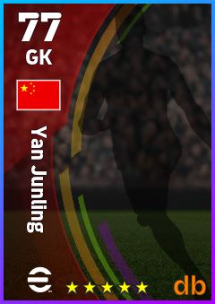 Yan Junling — GK, OVR 77, MAX 77