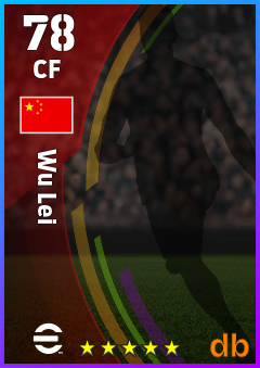 Wu Lei — CF, OVR 78, MAX 78