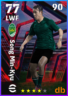 Song Min-Kyu — LWF, OVR 77, MAX 90