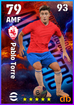 Pablo Torre — AMF, OVR 79, MAX 93