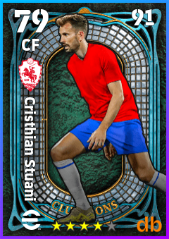 Cristhian Stuani — CF, OVR 79, MAX 91