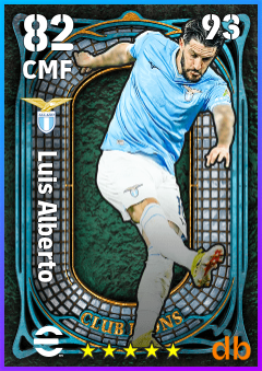 Luis Alberto eFootball player card