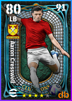 Aaron Cresswell — LB, OVR 80, MAX 91